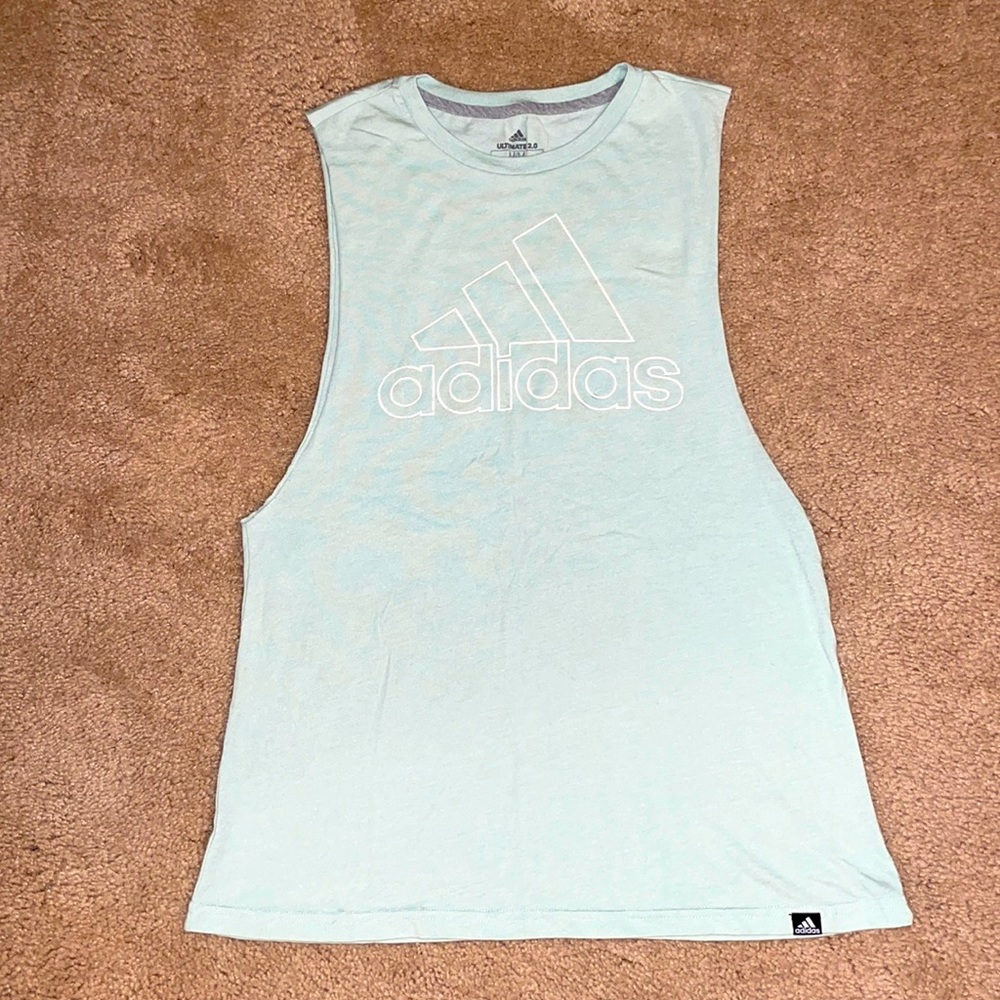 Adidas M Mint Green Tank